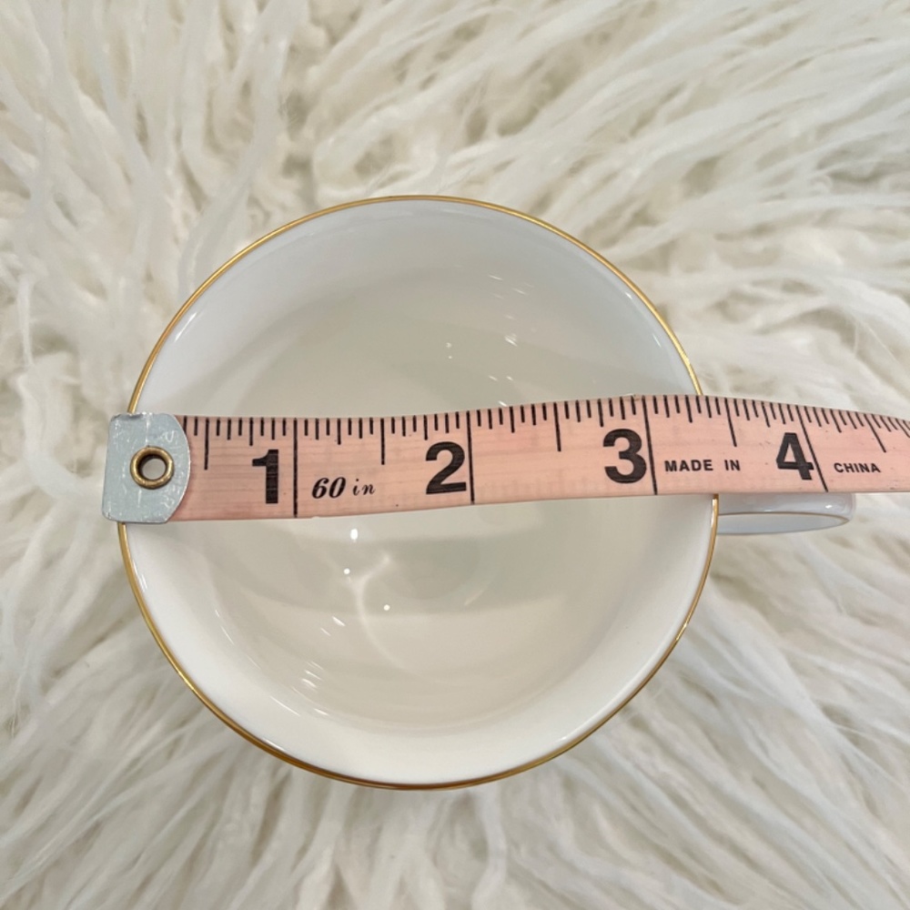 Lenox "Venetian Marble set of Saucer & footed cup" - Picture 3 of 4